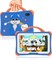 Детский планшет CWOWDEFU 7 дюймов - Android 14, 8 ГБ + 64 ГБ памяти, аккумулятор 4000 мАч, блокировка от детей, двойная камера, FM/GPS/OTG, защитный чехол - подарок для малышей (синий) 1000021103