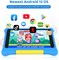 Детский планшет Cheerjoy 7 дюймов, Android 12, 32 ГБ ПЗУ, 128 ГБ расширения, родительский контроль, предустановленное детское программное обеспечение, двойная камера, обучающий планшет на Android с защитным чехлом для малышей (синий) 1000021108