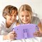 Детский планшет 7 дюймов на Android с Wi-Fi, 32 ГБ ПЗУ, защитным чехлом для родительского контроля, для девочек 3-14 лет (фиолетовый) 1000021146