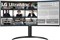 LG 34WR55QK-B 34-дюймовый сверхширокоформатный изогнутый монитор WQHD (3440 x 1440), 100 Гц, 5 мс, HDR10, режим чтения, HDMI, DisplayPort, USB Type-C, регулируемая по высоте и наклону подставка, черный 1000021528