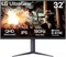 Игровой монитор LG Ultragear 32" QHD (2560x1440), 180 Гц, 1 мс, IPS, DisplayHDR 400, совместимость с NVIDIA G-SYNC, AMD FreeSync, VESA Adaptive Sync, HDR10, регулируемая по высоте и наклону подставка, HDMI, DisplayPort, черный 1000021567