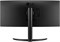 LG 34WR55QC-B 34-дюймовый изогнутый сверхширокоформатный монитор WQHD HDR 10 дюймов, 100 Гц, с разъемом USB Type-C, разрешением 3440x1440, частотой обновления 100 Гц, поддержкой AMD FreeSync и безрамочным дизайном. 1000021630