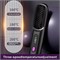 LBOYLOVE® Go Brush Pro 2025 Новинка, Беспроводная щетка-выпрямитель для волос, Портативный выпрямитель-расческа, Перезаряжаемая портативная мини-расческа для путешествий с дисплеем температуры для женщин (черная) 1000022160