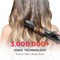 TYMO AIRFLOW Styler Curling Iron - выпрямитель и плойка для коротких волос 2 в 1, ионная керамическая плойка для коротких волос, легкая и с двойным напряжением для путешествий, защита от ожогов, 5 температурных режимов, черная 1000022161
