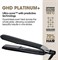 ghd Platinum+ Styler — 1-дюймовый выпрямитель для волос, профессиональный керамический инструмент для укладки волос, придающий им силу, блеск и защиту цвета — черный 1000022190