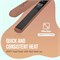 Профессиональный выпрямитель для волос Couture Hair Pro Pure Ceramic - Быстро нагревающийся утюжок для волос - Выпрямитель с отрицательными ионами, больше блеска и меньше пушистости - Разработан в Канаде (розовое золото, 1,25 дюйма) 1000022258