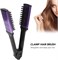 Щетка-выпрямитель для волос SYOSI, антистатическая расческа, двусторонняя, инструмент для выпрямления волос V-образной формы, инструмент для распутывания волос и укладки, уменьшающий секущиеся кончики. 1000022266