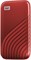 Внешний портативный SSD-накопитель WD My Passport 2 ТБ, красный, скорость до 1050 Мбит/с - Wdbagf0020Brd-Wesn 1000022406