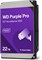 Внутренний жесткий диск Western Digital WD Purple Pro Surveillance 22 ТБ - SATA 6 Гбит/с, кэш 512 МБ, 3,5 дюйма - WD221PURP 1000022515