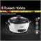 Рисоварка и пароварка Russell Hobbs (27040GCC) среднего размера - 2 л, универсальное приготовление пищи, функция поддержания температуры, антипригарное покрытие, стеклянная крышка, белый цвет, 500 Вт - гарантия 1 год. 1000022601