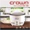 Рисоварка Crownline с пароваркой, белая, маленькая, RC-169 1000022623