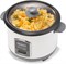 Рисоварка KENWOOD 2-в-1, 1 л, на 5 чашек риса, с корзиной для приготовления на пару, антипригарной кастрюлей, термостойкой стеклянной крышкой, индикаторами подогрева/готовки, держателем для лопатки, съемным шнуром. RCM10.000WH, белый цвет. 1000022717
