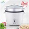 Многофункциональная электрическая рисоварка Gratus 2 в 1, готовит рис и поддерживает его в теплом состоянии (белая), модель GRC18700GBCP 1000022787