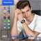 Черные смарт-часы Haino Teko FG-7 предназначены для мужчин и оснащены Bluetooth-звонками, отслеживанием сердечного ритма, сна и количества шагов, различными спортивными режимами, сенсорным HD-дисплеем. Они совместимы с устройствами на Android и iOS 1000022968