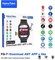 Черные смарт-часы Haino Teko FG-7 предназначены для мужчин и оснащены Bluetooth-звонками, отслеживанием сердечного ритма, сна и количества шагов, различными спортивными режимами, сенсорным HD-дисплеем. Они совместимы с устройствами на Android и iOS 1000022968