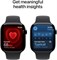 Apple Watch Series 11 GPS 42 мм в черном алюминиевом корпусе с черным спортивным ремешком, размер S/M, предлагает оценку качества сна, фитнес-трекер, мониторинг здоровья, постоянно включенный дисплей и футуристический дизайн 1000022971