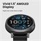 Умные часы Amazfit Active Max оснащены 1,5-дюймовым AMOLED-экраном, обладают временем автономной работы до 25 дней, поддерживают офлайн-карты, функцию NFC, GPS, 4 ГБ встроенной памяти, более 170 режимов тренировок, водонепроницаемость до 5 атмосфер, а так 1000022981