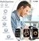 Умные часы VANIR 2.01" подходят как для женщин, так и для мужчин, оснащены Bluetooth-звонками, сенсорным экраном, отслеживанием физической активности, шагомером, уведомлениями о сообщениях и звонках, защитой IP68, поддерживаются на Android и iOS 1000023002