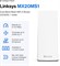 Маршрутизатор Linksys Atlas WiFi 6 Home WiFi Mesh System, двухдиапазонный, зона покрытия 2000 кв. футов, поддержка более 25 устройств, скорость до (AX3000) 3,0 Гбит/с - MX2000, 1 шт. 1000023851