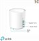 TP-Link Deco X50 (3 шт.) AX3000 Мбит/с Mesh WiFi 6 система, управление с помощью ИИ, покрытие до 6500 футов, WiFi Mesh система, WiFi роутер, усилитель WiFi, игры и 4K, простая настройка, Alexa и Google Home 1000023883