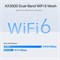 TP-Link Deco X50 — система Wi-Fi 6 для наружного и внутреннего использования, защита от пыли и воды IP65, двухдиапазонная, возможность подключения одного устройства для расширения зоны покрытия Wi-Fi 7/6/5, совместимость с Alexa. 1000023932