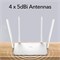 Маршрутизатор Cudy AC1200 Gigabit Smart WiFi, двухдиапазонный беспроводной интернет-маршрутизатор 5 ГГц, LAN 1000 Мбит/с, антенна 5 dBi для работы на больших расстояниях, VPN, гостевого Wi-Fi и режима точки доступа, WR1300 1000018558