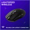 Игровая беспроводная мышь Logitech G305 LIGHTSPEED, сенсор Hero 12K, 12 000 DPI, легкая, 6 программируемых кнопок, время работы от батареи 250 часов, встроенная память, для ПК/Mac - черная. 1000024346