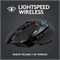 Игровая беспроводная мышь Logitech G502 Lightspeed с сенсором Hero 25K, совместимостью с PowerPlay, регулируемыми грузиками и RGB-подсветкой Lightsync — черная. 1000024352