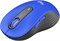 Беспроводная мышь Logitech Signature M650 L Full Size — для больших рук, прокрутка с помощью SmartWheel, Bluetooth, 24 месяца работы от батареи, бесшумные щелчки, настраиваемые боковые кнопки, эргономичная форма — классический синий цвет. 1000024363