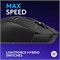 Игровая беспроводная мышь Logitech G309 LIGHTSPEED, легкая, с гибридными переключателями LIGHTFORCE, сенсором HERO 25K, временем автономной работы более 300 часов от батарейки AA, 6 программируемых кнопок, для ПК и Mac — черная. 1000024368