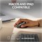 Беспроводная мышь Logitech MX Master 3S Performance для Mac с ультрабыстрой прокруткой, эргономичной конструкцией, разрешением 8K DPI, функцией отслеживания движения по стеклу, бесшумными щелчками, разъемом USB-C, Bluetooth, совместимостью с Windows, Linu 1000024409