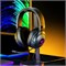 Игровая проводная гарнитура Razer Kraken V3 X с USB-подключением, легкая конструкция, 40-мм драйверы Triforce, кардиоидный микрофон HyperClear, объемный звук 7.1, RGB-подсветка Chroma — черная. 86519