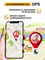 GPS устройство для отслеживания автомобиля, совместимое с iPhone. Также подходит для отслеживания местоположения детей, домашних животных и ключей 1000024704