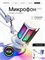 Белый микрофон для компьютера с кронштейном предназначен для игр 1000025612