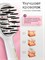 Расчёска Beauty Inside представляет собой устройство для массажа с микротоками, функцией EMS и вибромассажем, а также лазерной терапией против выпадения волос 1000025763