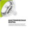 Бутылочка для кормления COMOTOMO Natural Feel Baby Bottle объемом 150 мл предназначена для детей с самого рождения, имеет широкое горлышко и предотвращает колики 1000026096