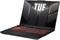 Ноутбук ASUS TUF Gaming A16: AMD Ryzen 7 7445HS, 16-дюймовый Full HD+ дисплей с частотой обновления 145 Гц, NVIDIA GeForce RTX 4050, 16 ГБ оперативной памяти DDR5, SSD-накопитель 512 ГБ, клавиатура с подсветкой, Windows 11 1000026250