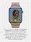 Серебристо-розовые умные часы Watch Series 11 mini, модель HK11. 1000026834