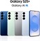 AI-смартфон Samsung Galaxy S25+ с объемом памяти 256 ГБ и 12 ГБ ОЗУ, доступен в цвете Silver Shadow. Устройство оснащено AI-камерой, быстрым процессором и дисплеем ProScaler. Благодаря длительному времени автономной работы, этот смартфон идеально подходит 1000014712