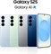 Samsung Galaxy S25 AI с темно-синим корпусом, оснащенный 128 ГБ встроенной памяти и 12 ГБ оперативной памяти. Устройство работает на операционной системе Android и оборудовано 50-мегапиксельной камерой. Международная версия смартфона обладает длительным в 1000026988