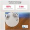 Робот-пылесос Roborock Qrevo Curv 2 Pro с функцией влажной уборки, мощностью всасывания HyperForce 25 000 Па, двойной системой защиты от запутывания шерсти, мытьем шваброй горячей водой при температуре 100°C, функцией обнаружения препятствий с помощью реа 1000027914