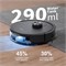 Робот-пылесос Airbot, 2-в-1: пылесос и швабра, мощность всасывания 12000 Па, интеллектуальная навигация LiDar, автоматическая подзарядка, управление через приложение, высота подъема 18 мм, идеально подходит для уборки шерсти животных, твердых полов и ковр 1000000960