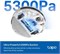 Робот-пылесос Tapo RV20 Max 5300Pa с функцией влажной уборки, навигацией MagSlim™ LiDAR, ультратонким корпусом 83 мм, настраиваемым режимом уборки, автоматической зарядкой и голосовым управлением для уборки дома, белый. 1000027956