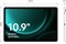 Планшет Samsung Galaxy Tab S9 FE 5G 10,9" – 6 ГБ ОЗУ, 128 ГБ памяти, Wi-Fi + 5G – Лавандовый цвет – Стилус S Pen в комплекте – Водонепроницаемость IP68 – Планшет на Android – Международная версия 1000028577