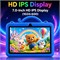 Планшет Oteeto TAB78, коричневый – 7-дюймовый HD IPS-дисплей, 4 ГБ ОЗУ, 128 ГБ памяти, Android 15, аккумулятор 3500 мАч, Wi-Fi 5G, противоударный защитный чехол из EVA (синий). 1000028578