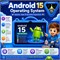 Планшет Oteeto TAB78, коричневый – 7-дюймовый HD IPS-дисплей, 4 ГБ ОЗУ, 128 ГБ памяти, Android 15, аккумулятор 3500 мАч, Wi-Fi 5G, противоударный защитный чехол из EVA (синий). 1000028578