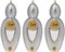 Парфюмерная вода Ajmal Perfumes Wisal для мужчин и женщин, 3 x 50 мл (упаковка из 3 шт.) 1000029583
