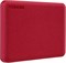 Внешний портативный жесткий диск Toshiba Canvio Advance 1 ТБ, USB 3.2 Gen1, красный - HDTCA10ER3AA 1000029957