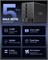 Внешний корпус для жестких дисков ORICO с 5 отсеками USB 3.0, 3,5 дюйма, поддержка 80 ТБ (5 x 16 ТБ), алюминиевый сплав, вентилятор / 150 Вт / хранение данных на диске с поддержкой UASP (без дисков) 1000029973