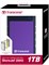Transcend StoreJet H3P TS1TSJ25H3P USB 3.1 1 ТБ, цвет/паар, черный/фиолетовый 1000029974
